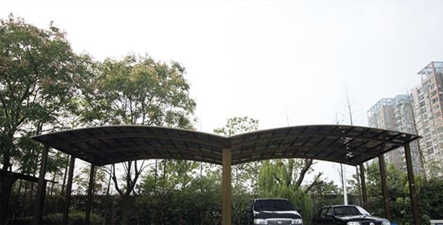 汽車棚停車棚圖片大全