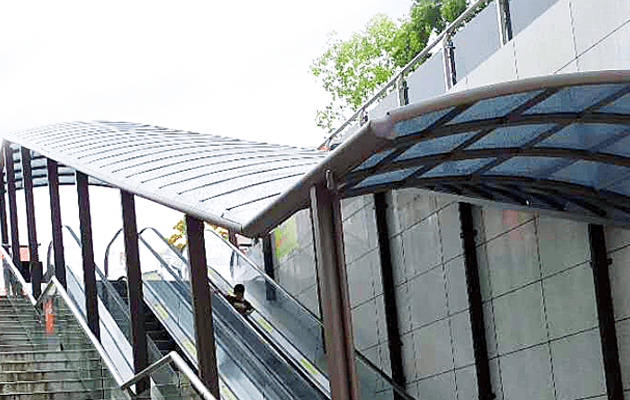 上門(mén)定做雨棚