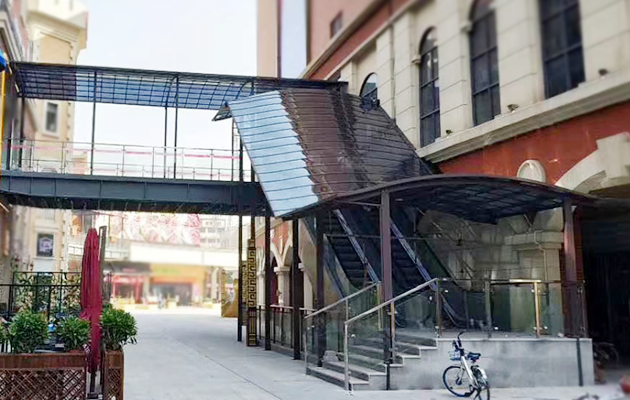 電瓶車(chē)雨棚安裝