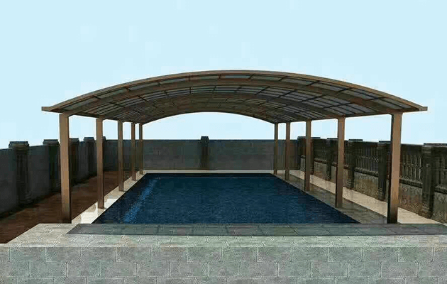 電瓶車(chē)充電雨棚