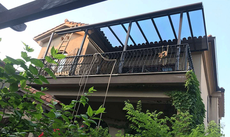 至尊卡爾露臺棚的效果怎么樣？