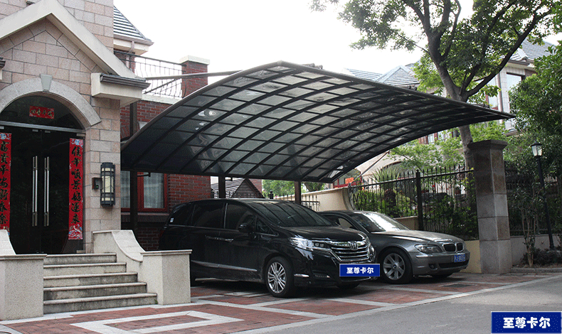 對于車棚材料的挑選，至尊卡爾有哪些要求？