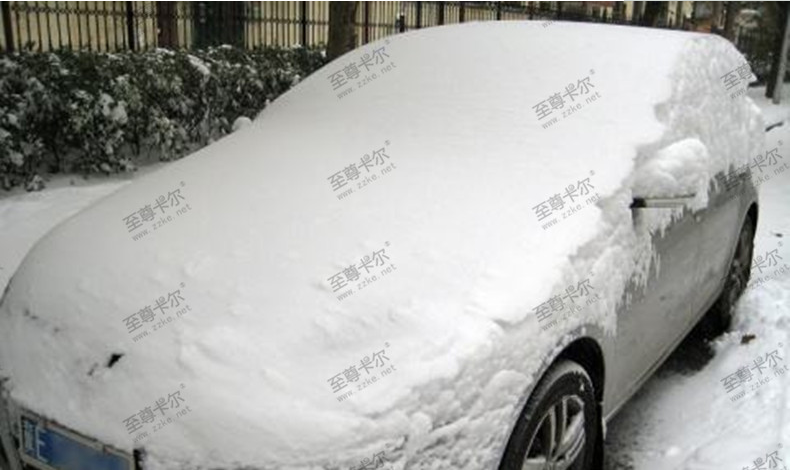 大雪來臨沒裝車棚的抓緊了，讓愛車安全過冬