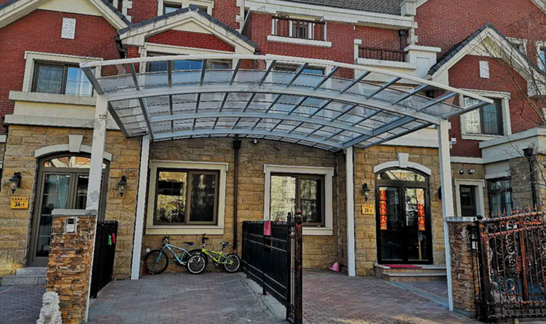 一棚多用，車棚廠家分享私家汽車棚圖片精品案例