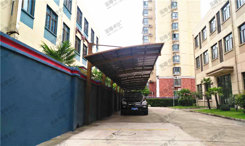 江蘇單位雙用型鋁合金車棚