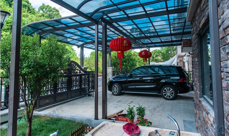 自家一樓院子搭建雨棚？先看完這些雨棚圖片實景！