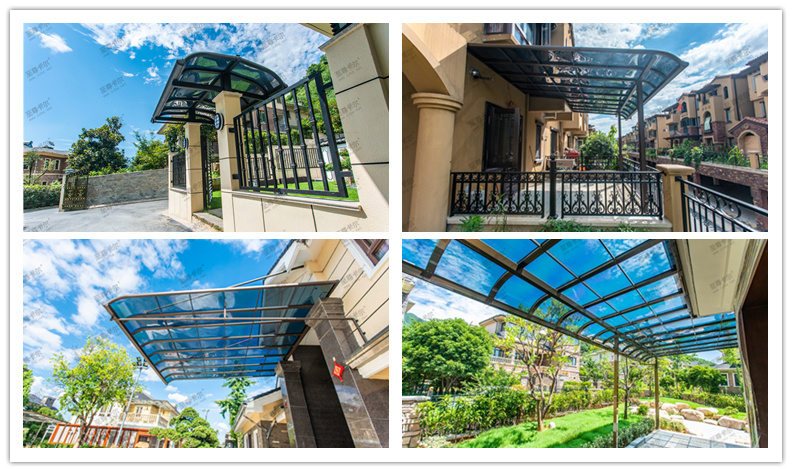 雨棚用什么材質牢固又耐用？看了這些雨棚圖片就知道