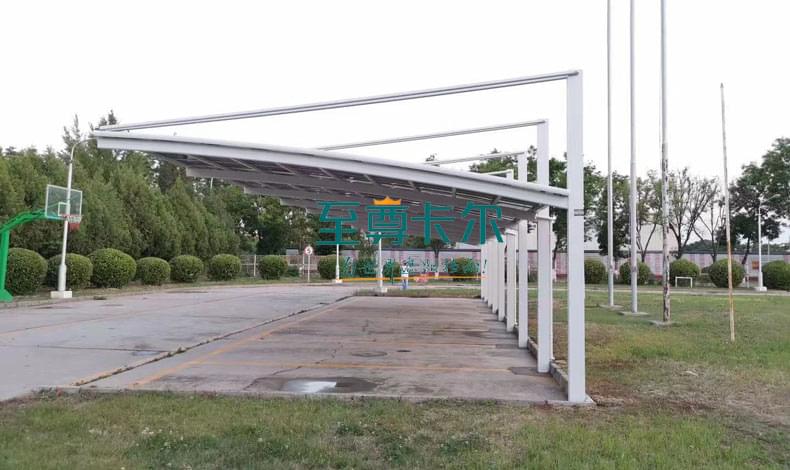 汽車停車棚效果圖？安裝前需要做哪些準備？