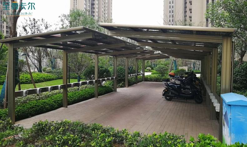 電動車棚用什么材料？