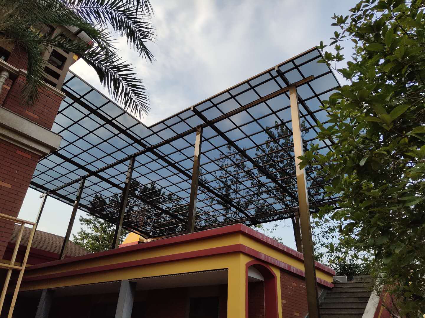 【湖南瀏陽】免費測量設(shè)計+詳細報價（頂樓棚）