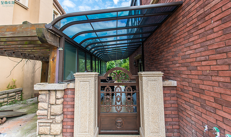 別墅鋁合金車棚廠家？別墅遮陽棚價格？